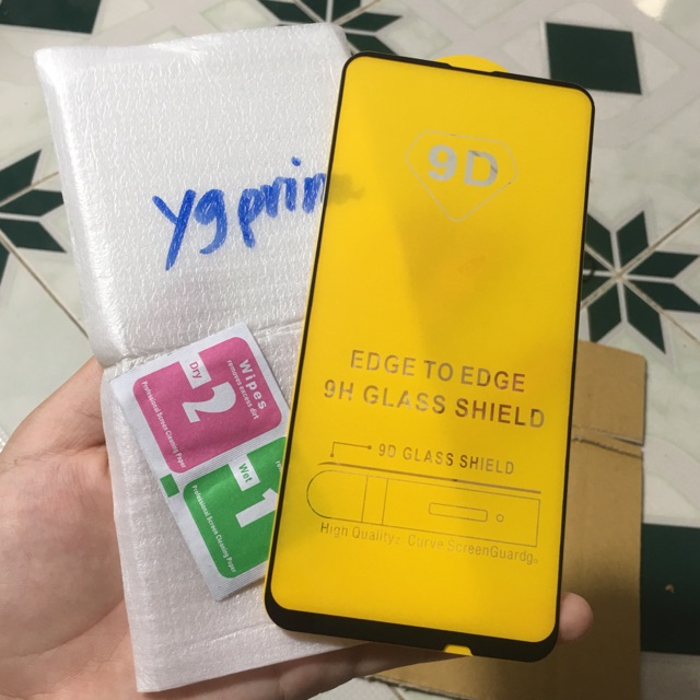 Huawei Y9 Prime 2019_Kính cường lực 9D Full màn hình cao cấp
