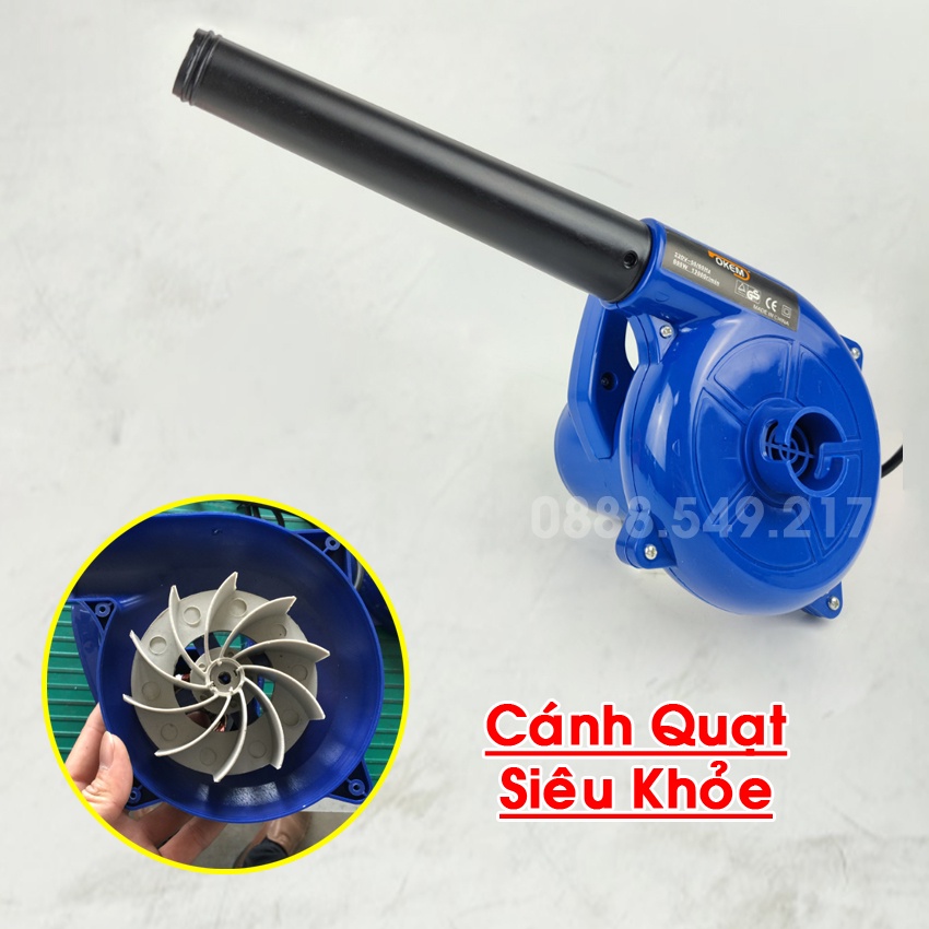 Máy Hút Và Thổi Bụi Cầm Tay Okem 600W Cực Mạnh- Máy Hút Bụi Đa Năng