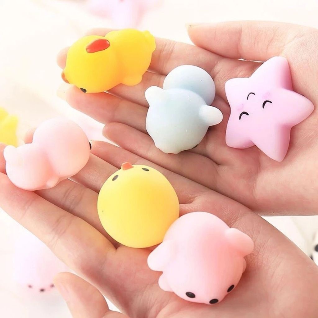 Squishy Mochi, Đồ Chơi Squishy Mochi Hình Thú Cực Dễ Thương