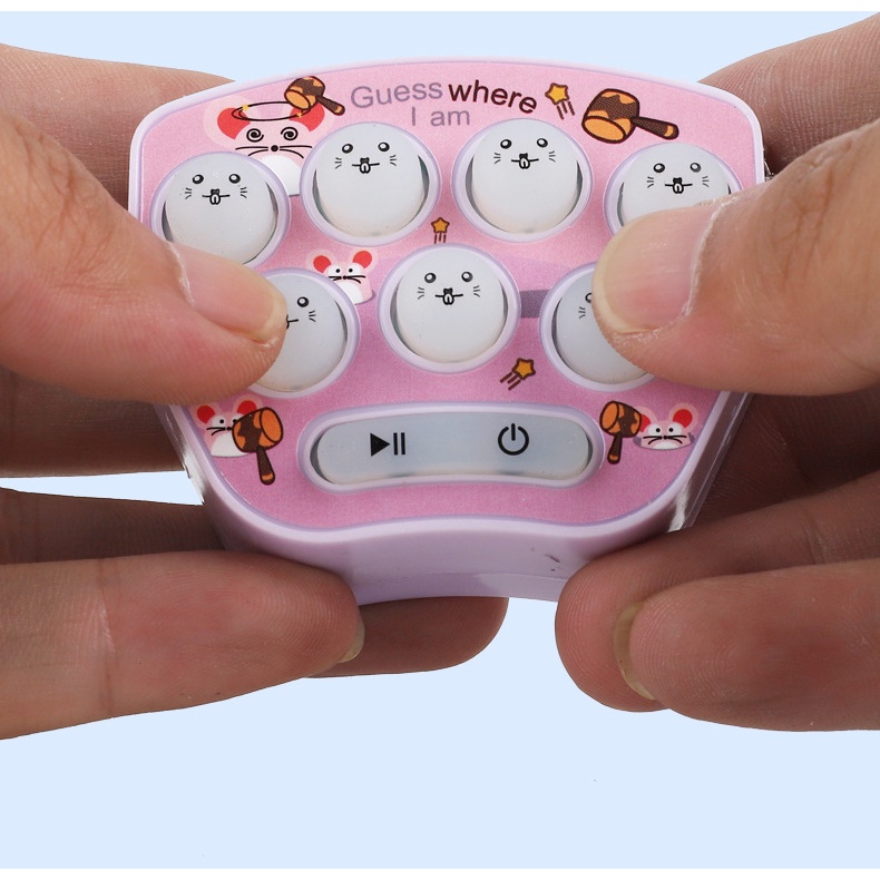 Đồ chơi ấn bong bóng SEA SUN TOYS dạng móc khóa bằng nhựa chống rơi trang trí chìa khóa/ balo cho bé