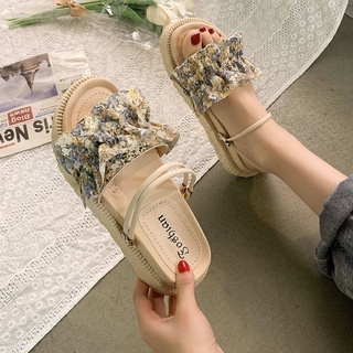 Giày Sandal Nữ Đế Dày Thời Trang Hàn