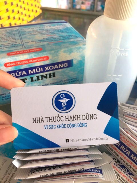 [Nhà Thuốc] Muối rửa mũi xoang Cát Linh