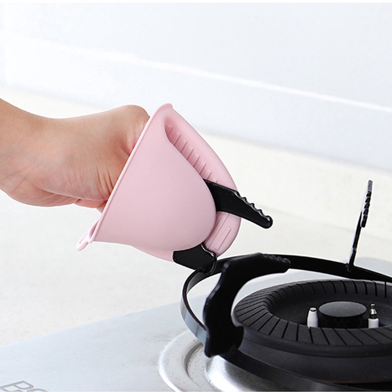 Găng tay cách nhiệt làm từ silicone chống trượt