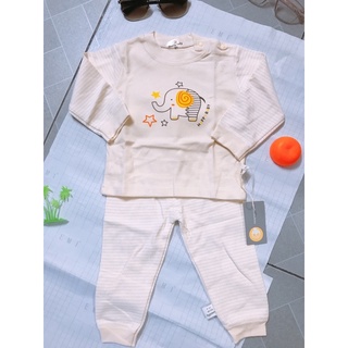 Bộ cotton len tàu cho bé yêu
