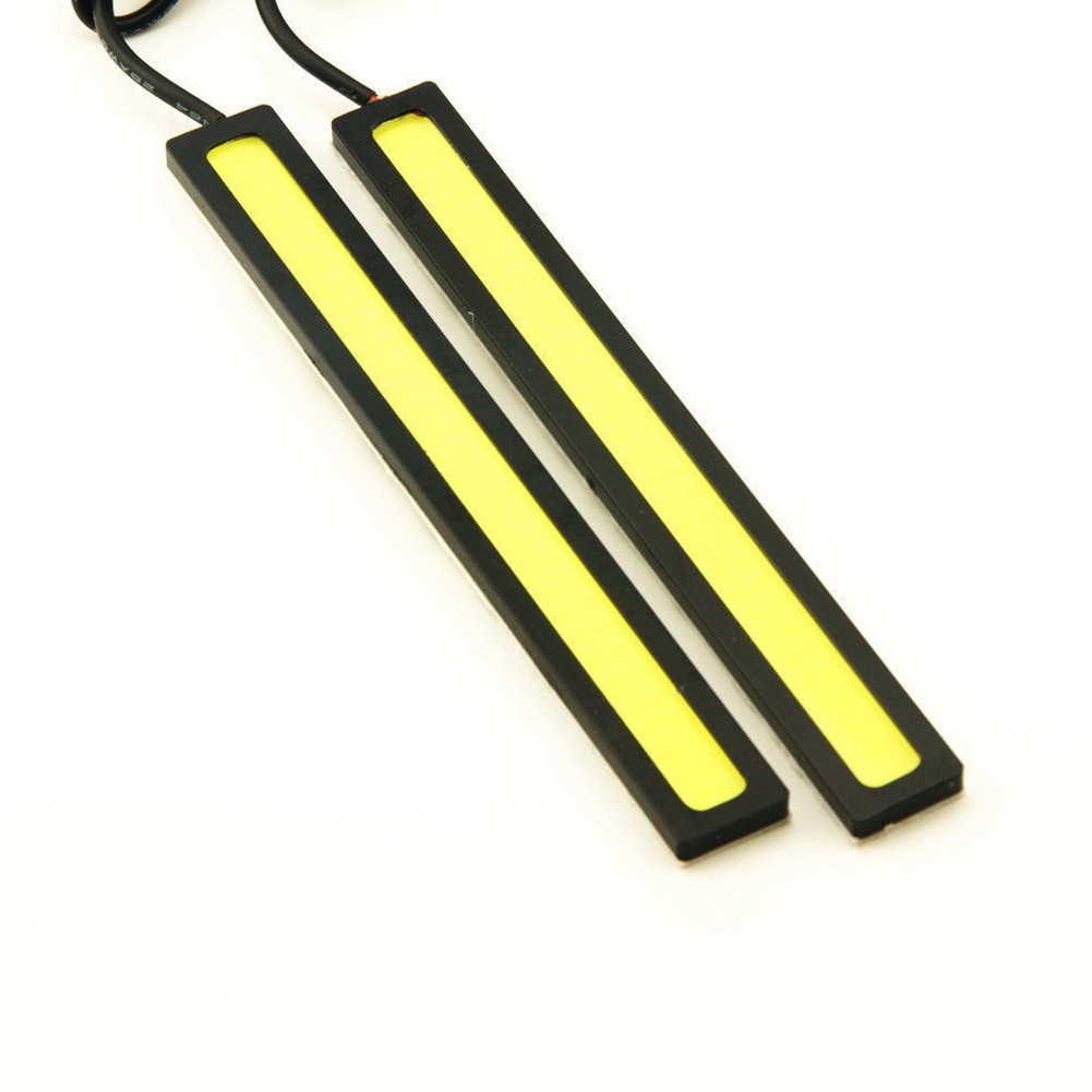 Bộ 2 đèn LED DRL chống thấm nước cozysa 12V cho xe hơi