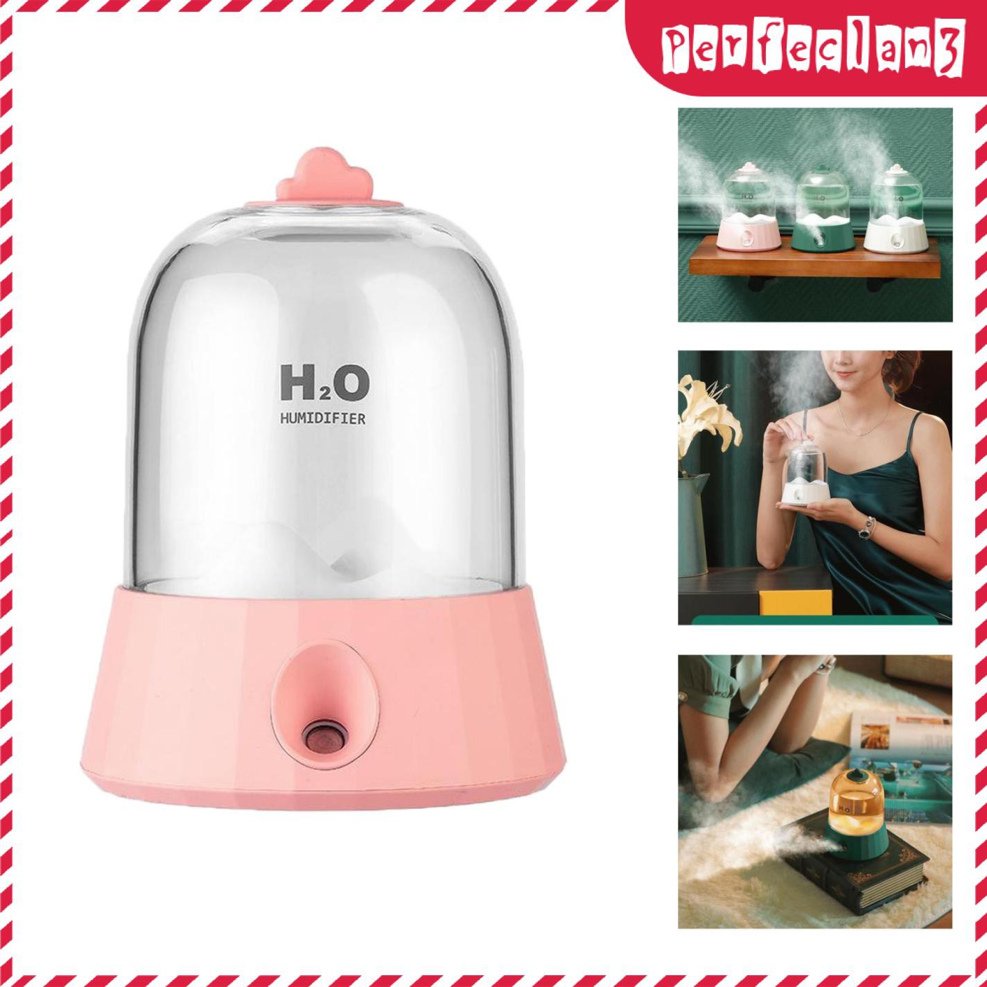 Máy Phun Sương Tạo Độ Ẩm Không Dây 400ml 12 Giờ