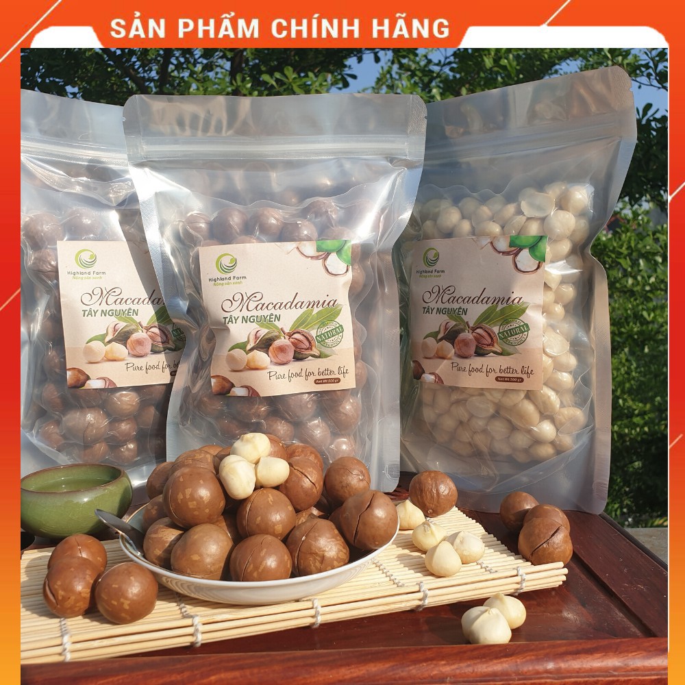 Nhân mắc ca tách vỏ 250gr, Mắc ca Việt Nam thượng hạng, chỉ tách vỏ khi có đơn hàng, hàng mới 100%