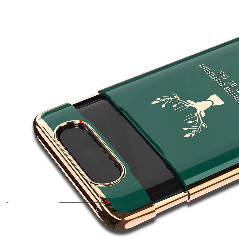 Ốp điện thoại cứng mạ màu thời trang bảo vệ camera cho Samsung Galaxy A80 Samsung A80