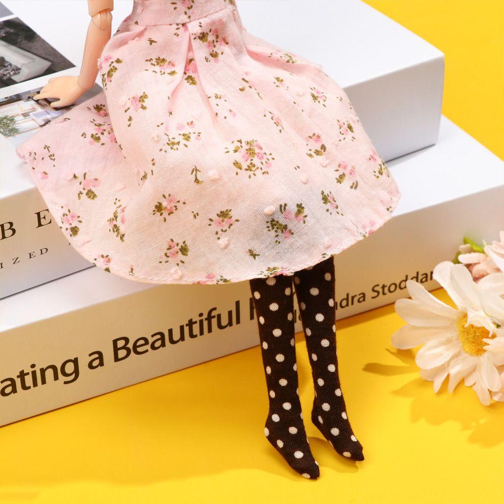 Vớ Chấm Bi Thời Trang Dành Cho Búp Bê Bé Gái