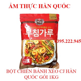 BỘT CHIÊN BÁNH XÈO CJ HÀN QUỐC GÓI 1KG