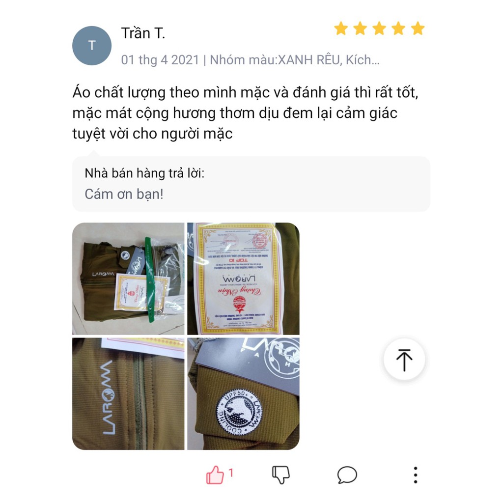 Áo chống nắng nam, áo khoác chống nắng nam kháng khuẩn khử mùi thơm mát Vietlaro | BigBuy360 - bigbuy360.vn