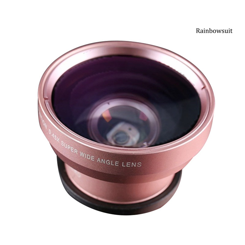 Ống Kính Góc Rộng 0.45x 49mm Cho Điện Thoại | BigBuy360 - bigbuy360.vn
