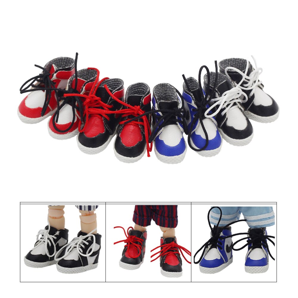 Giày Thể Thao Thời Trang 2.5*1.1cm Cho Búp Bê BJD Ob11/Obitsu11/ Holata/Dolls