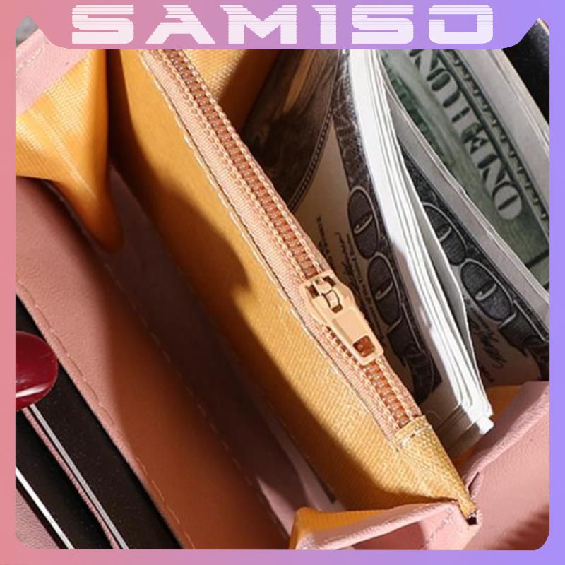 Ví nữ ngắn đẹp cầm tay mini nhỏ gọn bỏ túi nhiều ngăn dễ thương NG35 | BigBuy360 - bigbuy360.vn