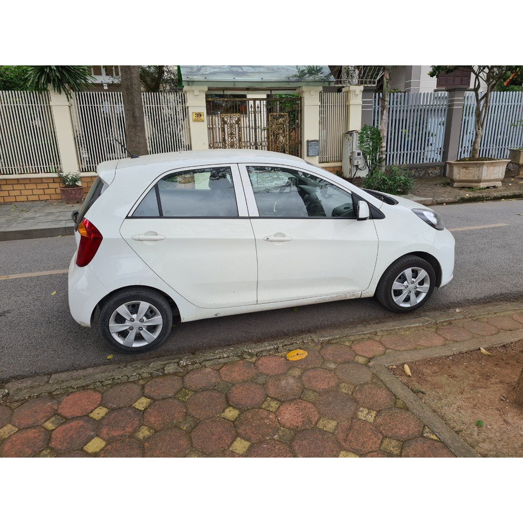 Ốp Mâm La Zăng Giả Vành Phù Hợp Với KIA,Kia Rio - 14inch - Màu Bạc