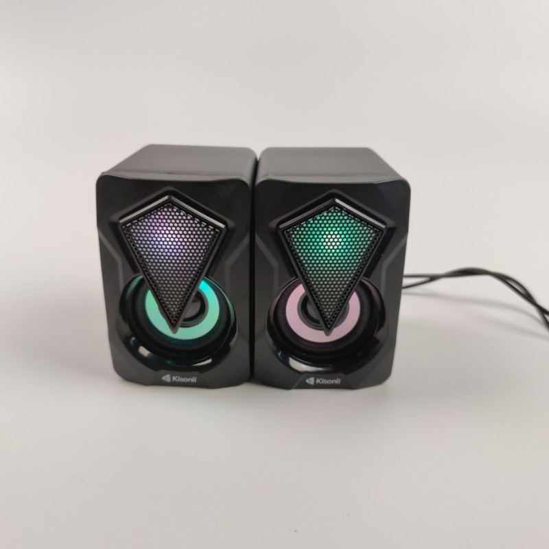 Loa vi tính Kisonli l-9090 LED RGB cực đẹp - chuyên nhạc và game  Phụ kiện 1986