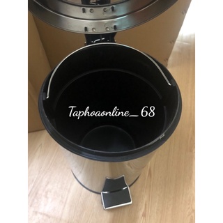 Thùng Rác Inox Đạp Chân 12 lít, 20 lít