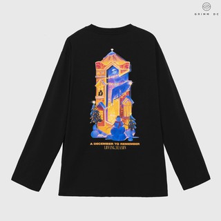 Grimm DC Long sleeve Noel No-end ss.02 - Black (Áo tay dài Noel No-end ss.02)
