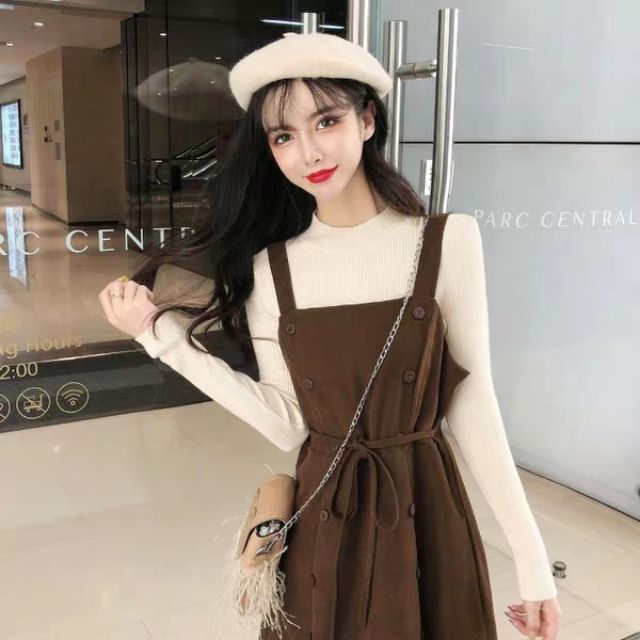 VÁY GILE DẠ NHUNG DÀY DẶN