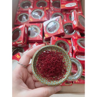 ( MMVB ) 1gr nhụy hoa nghệ tây saffron bahraman loại negin sản xuất tại iran