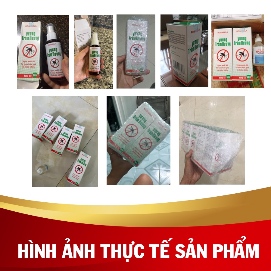 Xịt chống muỗi cho bé Vương Tràm Hương ngăn ngừa muỗi đốt đuổi côn trùng hiệu quả