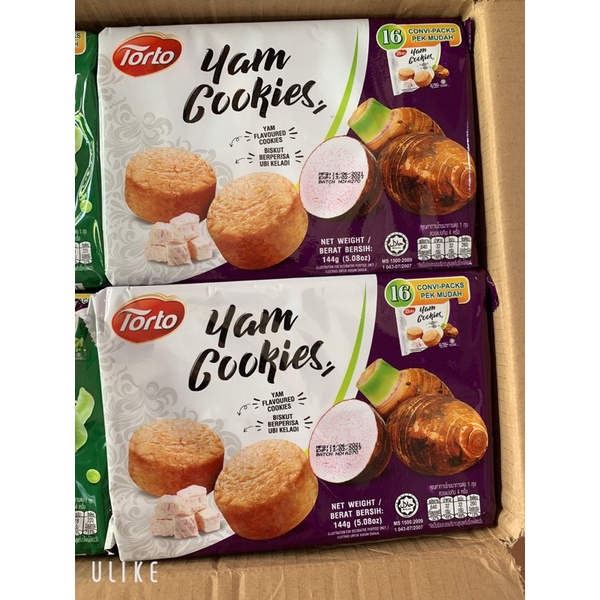 Bánh Quy Torto Các Vị 144g