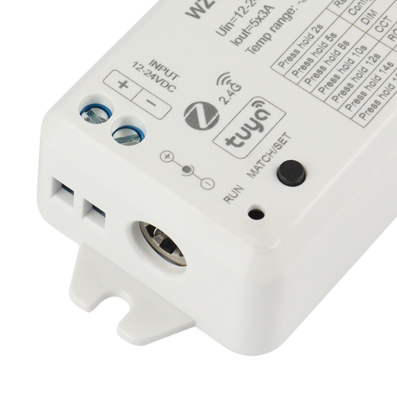 Bộ Điều Khiển Đèn Led Thông Minh WZ5 TUYA Zigbee DC12V 24V 5 Trong 1