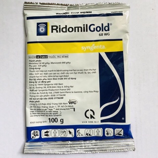 Ridomil Gold 68WG 100Gr - Trừ Nấm Bệnh Cây Trồng