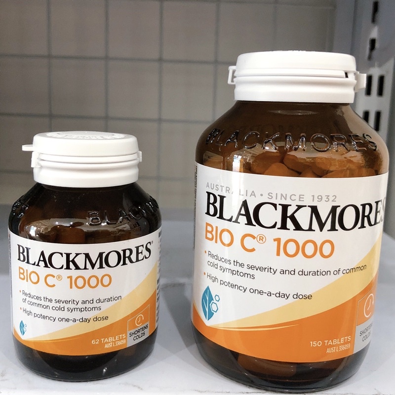 Viên Uống Blackmores Vitamin C Bio C 1000mg Tăng Sức Đề Kháng Trắng Sáng Da Chống Lão Hóa
