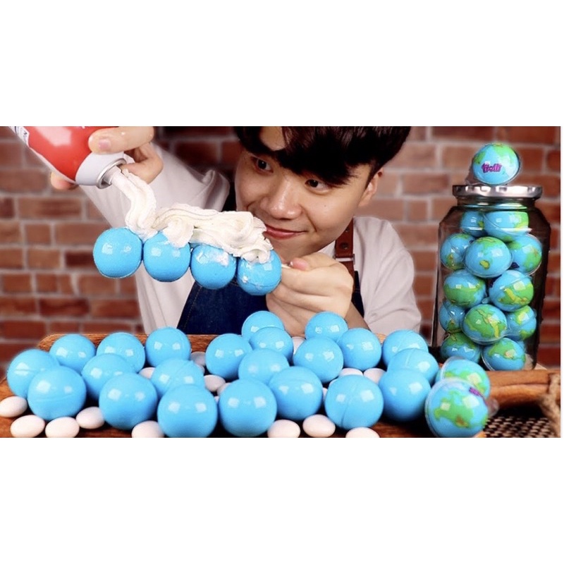 Túi 4 kẹo dẻo con mắt có thạch chính hãng