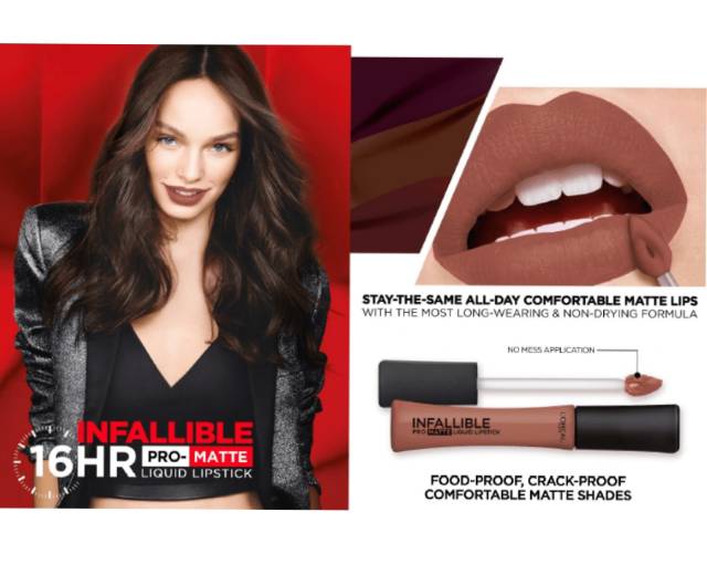 (hàng Mới Về) Son Kem Lì Trang Điểm Chuyên Nghiệp L 'oreal Paris | BigBuy360 - bigbuy360.vn