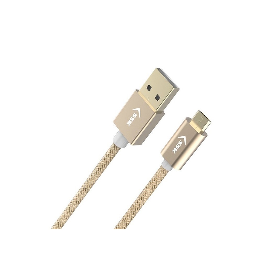 CÁp Usb -&gt; micro SSK 0.5m 1.5m SU2M002 , cáp sạc truyền dữ liêu cho điện thoại sạc nhanh SSk
