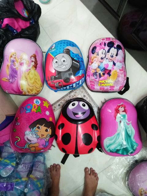 Balo trứng Hình Thú Đáng Yêu Cho Bé