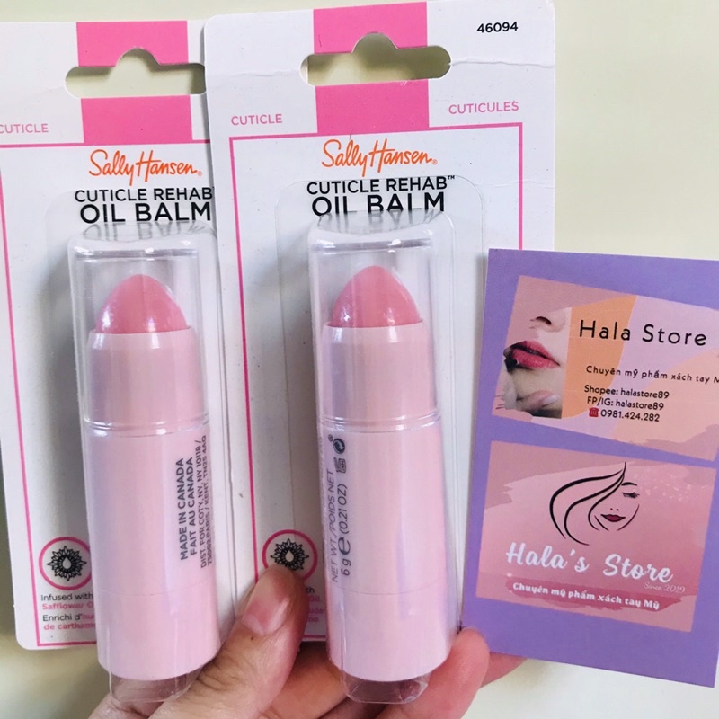 Sáp dưỡng móng cao cấp CUTICLE REHAB™ OIL BALM Sally Hansen