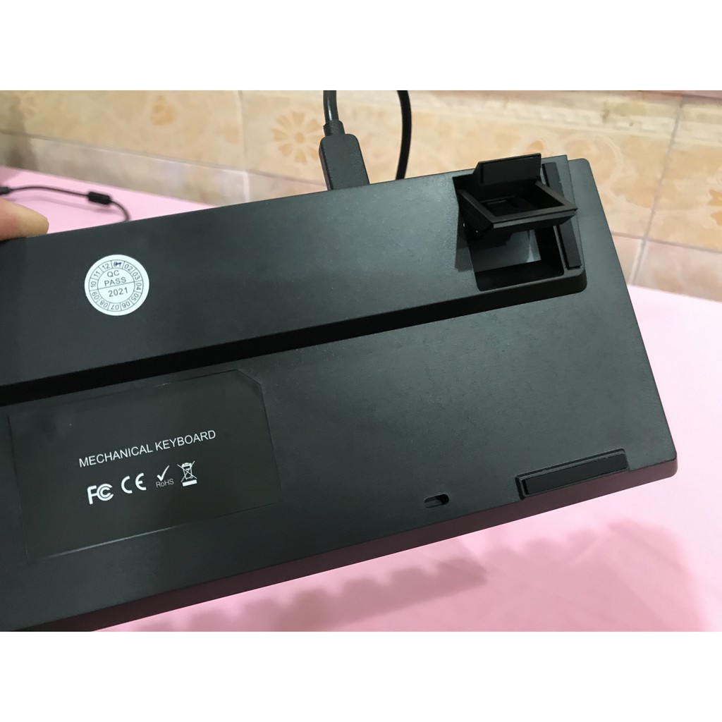 BÀN PHÍM CƠ MINI LED 61 PHÍM_PHÍM CƠ CÓ DÂY GAMING_BẢO HÀNH 12 THÁNG