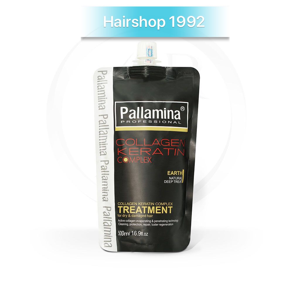 Kem Hấp Ủ Tóc Colagen - Keratin Pallamina Phục Hồi Hư Tổn Chuyên Sâu 500Ml