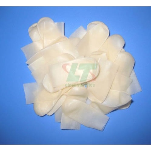 Bao ngón tay cao su không đai, nhám đầu gói 1000 chiếc