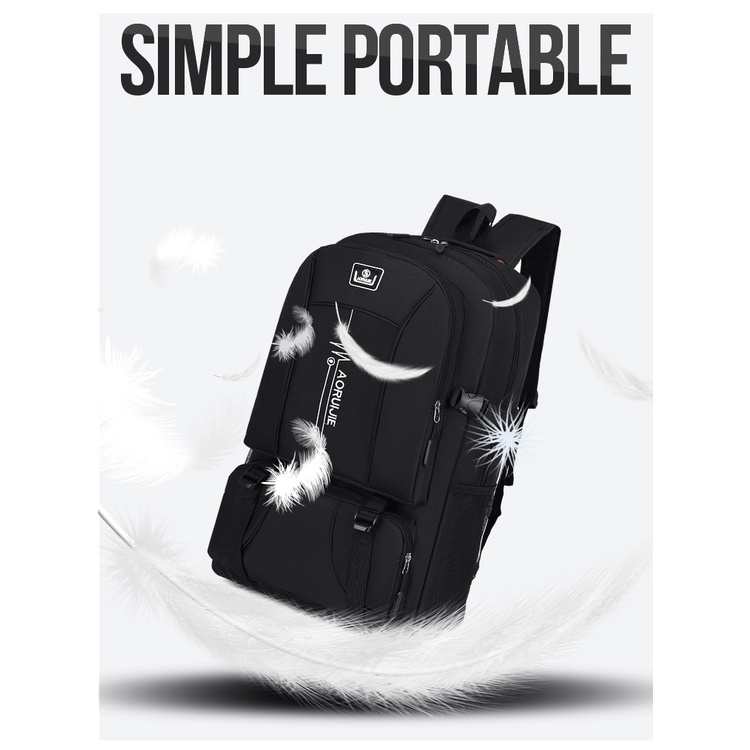 Balo hành lý, leo núi thể thao dã ngoại đi phượt-Túi nam nữ thời trang cỡ lớn