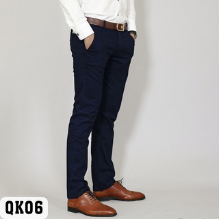 Quần Kaki Nam Chất Co Giãn Thời Trang Nam Xuất Khẩu Dáng Ôm
