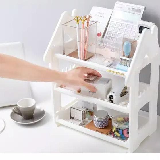 Kệ Đựng Gia Vị 3 Tầng Thiết Kế Dễ Thương Tiện Dụng Cho Nhà Bếp