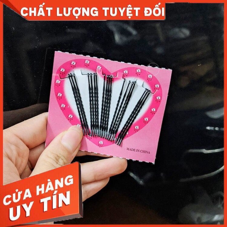 Set 18 kẹp ghim, cặp tăm kẹp tóc tiện lợi