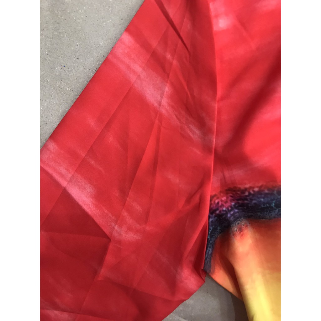 Đầm Suông Trung Niên - Lụa Đỏ Hàng Quảng Châu (50kg - 73kg)