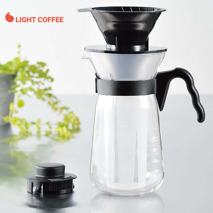 Bình pha cà phê lạnh và nóng Hario 2 in 1 (700ml) - Light Coffee