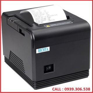 Máy in bill, hóa đơn nhiệt khổ 80mm K80 Xprinter Richta SOLPPOS Cổng USB hoặc Lan Mạng