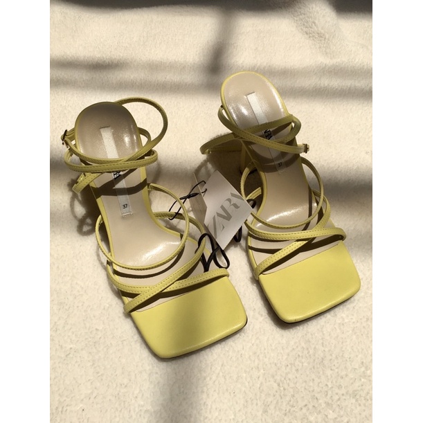 🍒HÀNG CÓ SẴN🍒 Giày sandal Zara chính hãng quai mảnh đan chéo