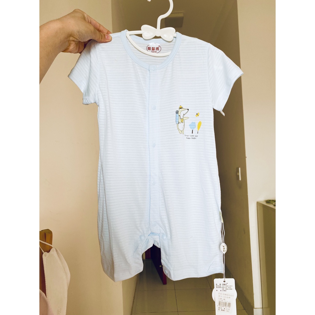 BODY IN HÌNH CHÚ CHỒN VẢI ORGANIC COTTON (MXY)