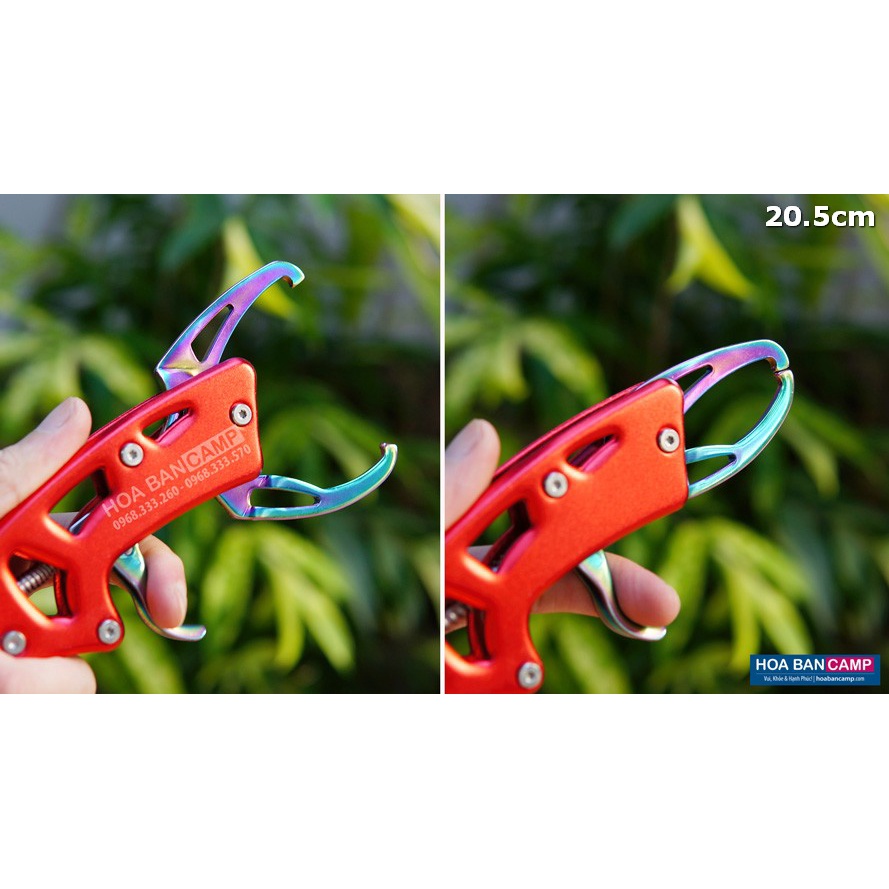 Kẹp Cá Hợp Kim Nhôm Có Dạ Quang | 20.5cm