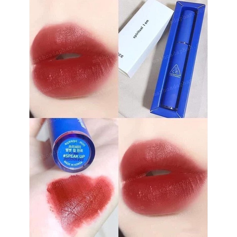 ⚡️(FREE SHIP)⚡️GIÁ TẶNG SON 3CE SPEAK UP MÀU  ĐỎ ĐẤT THỜI THƯỢNG⚡️ | BigBuy360 - bigbuy360.vn