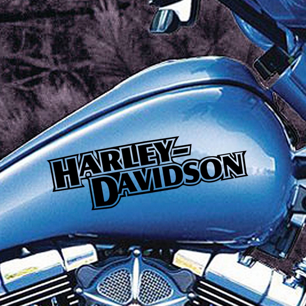 Harley-Davidson Letters Sticker Harley 883 Phản quang Trang trí Decal Phụ kiện Xe máy