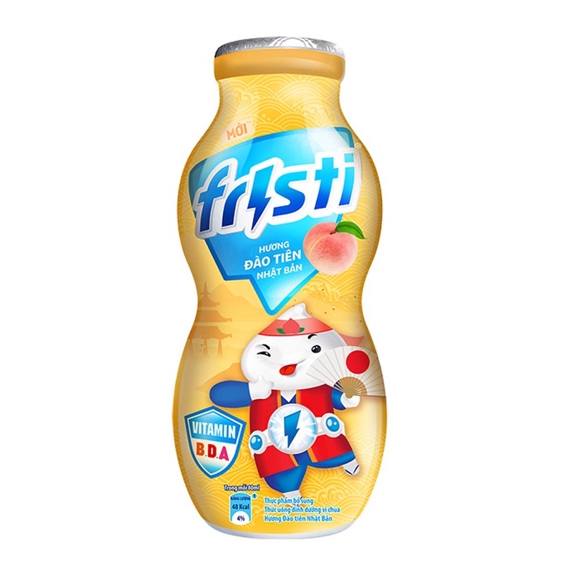 SỮA FRISTI VỊ ĐÀO 80ml-48h/thung